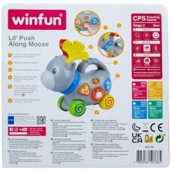 Winfun Μελωδικός Τάρανδος Lil’Push Along Moose (0768-NL) -Επιτραπέζια παιχνίδια & κάρτες Εκπτώσεις 403268 2