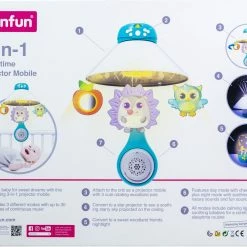 Winfun Μελωδικό Περιστρεφόμενο 3 Σε 1 Night Time Projector Mobile (720005-NL) -Επιτραπέζια παιχνίδια & κάρτες Εκπτώσεις 403273 4