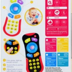 Winfun Τηλεχειριστήριο Με Φώτα Και Μουσική Light N’ Sound Remote Control (0723B-NL) 8 Winfun Τηλεχειριστήριο Με Φώτα Και Μουσική Light N’ Sound Remote Control (0723B-NL) -Επιτραπέζια παιχνίδια & κάρτες Εκπτώσεις 410112 2