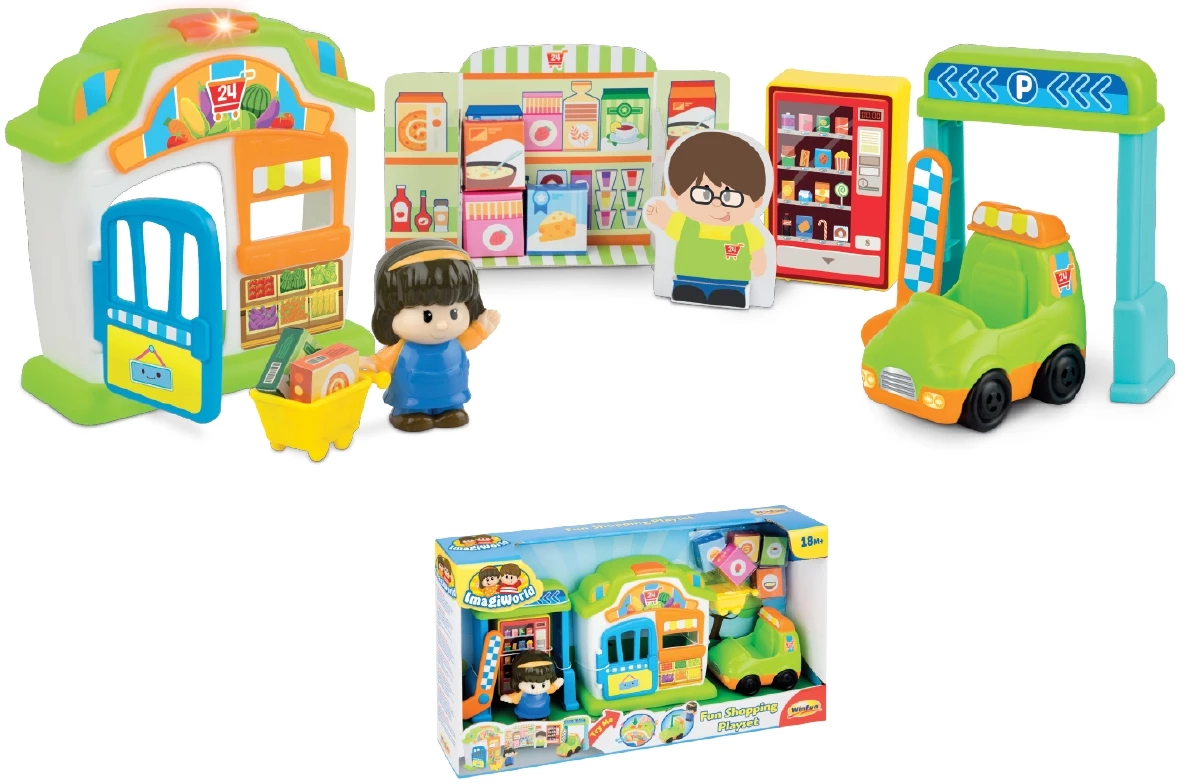 Winfun Playset Αγορα Fun Shopping (1308-NL) 3 Winfun Playset Αγορα Fun Shopping (1308-NL)