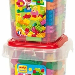 Ecoiffier Παιδικο Σετ Τουβλακια 100 Τεμαχιων (1465) -Επιτραπέζια παιχνίδια & κάρτες Εκπτώσεις 639248 2