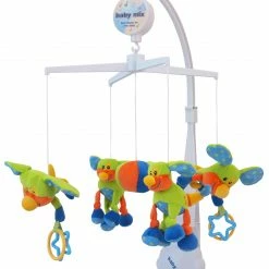 Μουσικο Περιστρεφομενο Με Σκυλακια Για Παιδια Oem (37227)