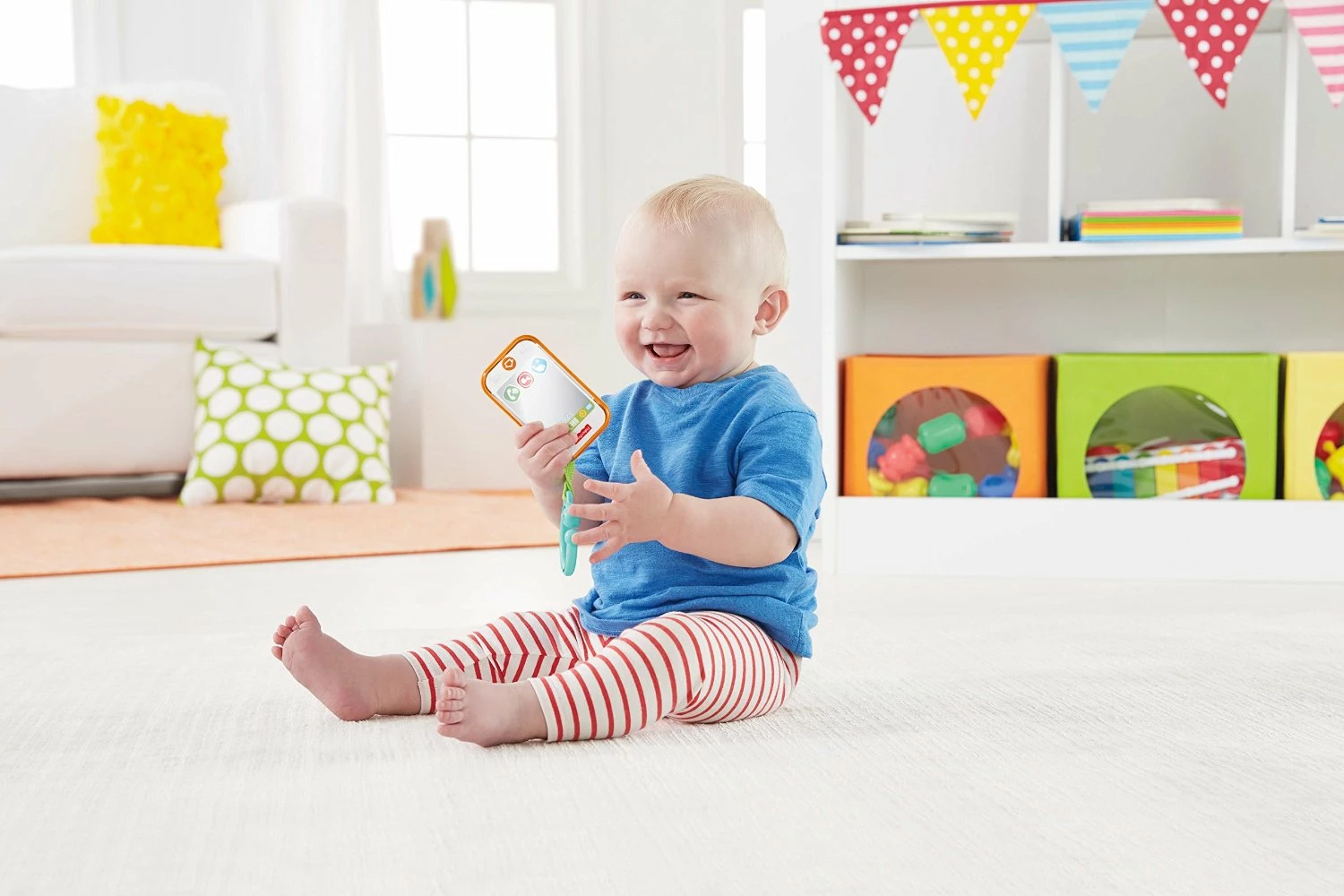 Fisher Price Μουσικο Τηλεφωνακι/Μουσικα Κλειδακια (DPK28) 8 Fisher Price Μουσικο Τηλεφωνακι/Μουσικα Κλειδακια (DPK28) - Image 6