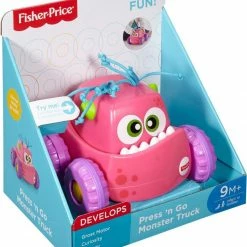 Fisher Price Press ‘N Go Οχηματακια (DRG16) -Επιτραπέζια παιχνίδια & κάρτες Εκπτώσεις 668789 2