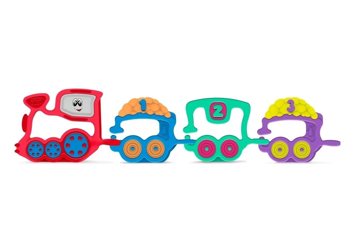 Chicco Κουδουνιστρα Τρενακι 123 (07681-00) 3 Chicco Κουδουνιστρα Τρενακι 123 (07681-00)