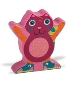 Ξυλινη Κουδουνιστρα Oops Easy Sound Σε 2 Σχεδια (49113) 4 Ξυλινη Κουδουνιστρα Oops Easy Sound Σε 2 Σχεδια (49113) - Image 2