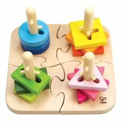 Hape Ξυλινο Δημιουργικο Παζλ (E0411) -Επιτραπέζια παιχνίδια & κάρτες Εκπτώσεις 675579 1