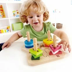 Hape Ξυλινο Δημιουργικο Παζλ (E0411) -Επιτραπέζια παιχνίδια & κάρτες Εκπτώσεις 675579 3