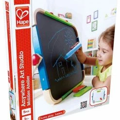 Hape Ξυλινο Φορητο Καλλιτεχνικο Στουντιο (E1009) -Επιτραπέζια παιχνίδια & κάρτες Εκπτώσεις 675590 5