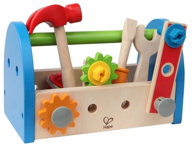 Hape Ξυλινο Καλαθακι Με Βιδες Και Εργαλεια 17Pcs (E3001) 3 Hape Ξυλινο Καλαθακι Με Βιδες Και Εργαλεια 17Pcs (E3001)