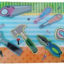 Blue Toys Παζλ Ξυλινο Εργαλεια (MKI788903 ΕΡΓΑΛΕΙΑ)