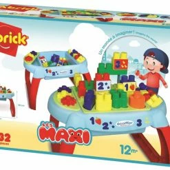 Ecoiffier Τουβλακια Σε Τραπεζι 32 Τεμαχια (7763)