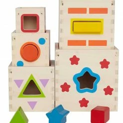 Hape Ξυλινη Πυραμιδα Με Κυβους (Ε0413) -Επιτραπέζια παιχνίδια & κάρτες Εκπτώσεις 676267 4