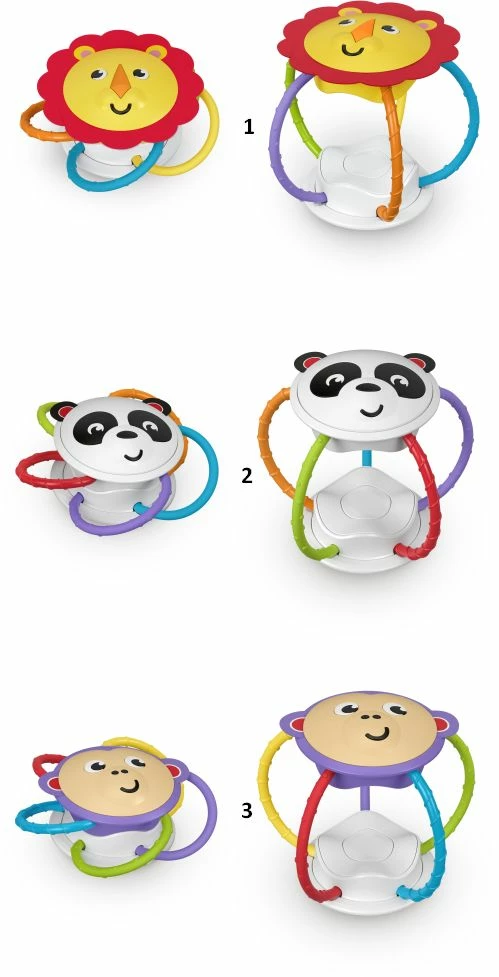 Fisher Price Στριφογυριστρουλια Κουδουνιστρες (FVF42) 4 Fisher Price Στριφογυριστρουλια Κουδουνιστρες (FVF42) - Image 2