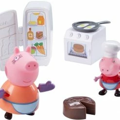 Giochi Preziosi Peppa Pig Κουζινα / Καμπινγκ Με 2 Φιγουρες (PPC40000)