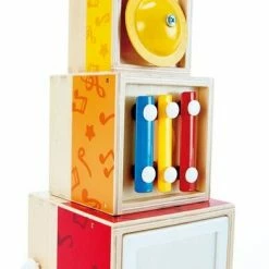 Hape Ξυλινα Stacking Music Set Διαδραστικη Πυραμιδα Και Δημιουργος Ηχων (E0336) -Επιτραπέζια παιχνίδια & κάρτες Εκπτώσεις 683029 2
