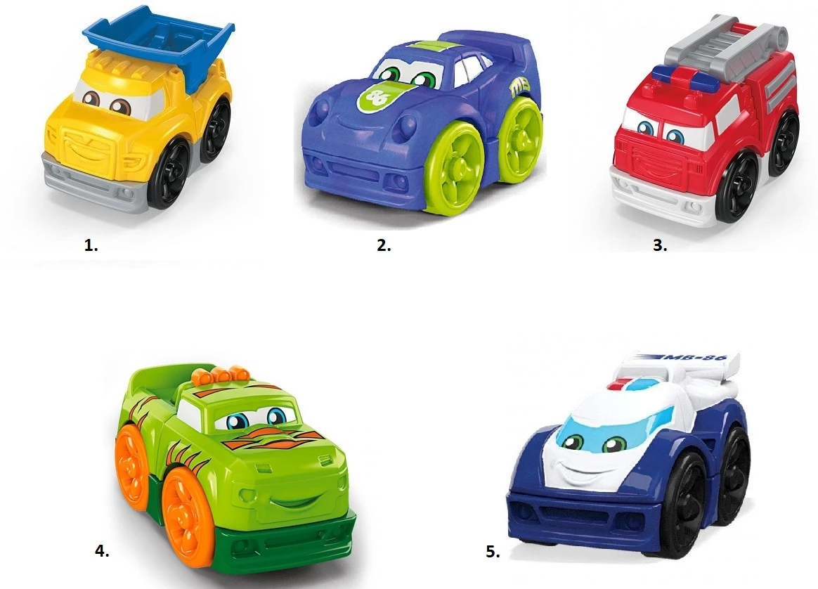 Mega Bloks Οχηματακια 5 Σχεδια (FLT32) 4 Mega Bloks Οχηματακια 5 Σχεδια (FLT32) - Image 2