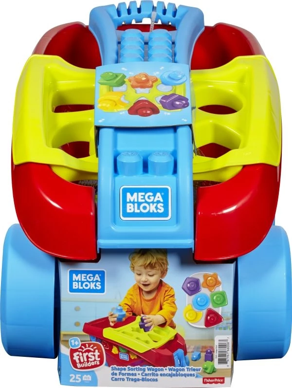 Mega Bloks Συρομενο Καροτσι Με Τουβλακια (FVJ47) 4 Mega Bloks Συρομενο Καροτσι Με Τουβλακια (FVJ47) - Image 2