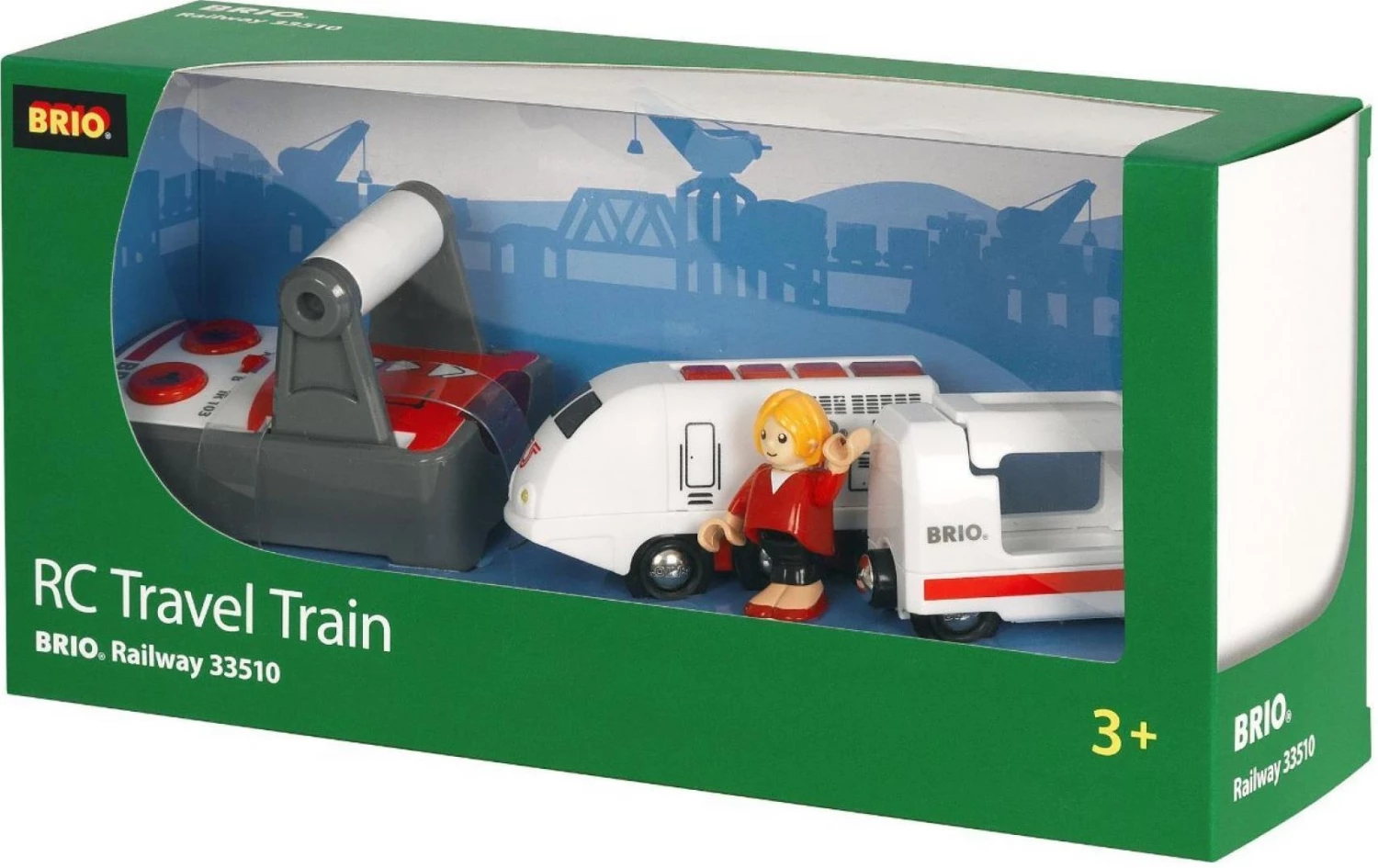 Brio World Τηλεκατευθυνομενο Επιβατικο Τρενο (33510) 4 Brio World Τηλεκατευθυνομενο Επιβατικο Τρενο (33510) - Image 2