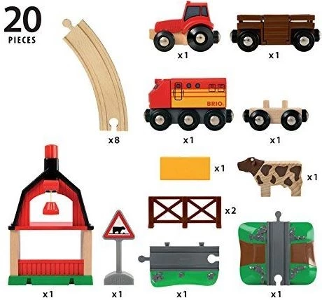 Brio World Σιδηροδρομικο Σετ Φαρμα (33719) 6 Brio World Σιδηροδρομικο Σετ Φαρμα (33719) - Image 4