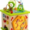 Hape Ξύλινα Μεγάλος Κύβος Δραστηριοτήτων Με 5 Διαδραστικές Πλευρές (E1810) -Επιτραπέζια παιχνίδια & κάρτες Εκπτώσεις 685568