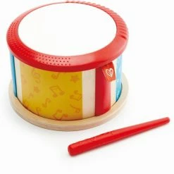 Hape Ξυλινα Τυμπανο Διπλης Οψης (E0608)