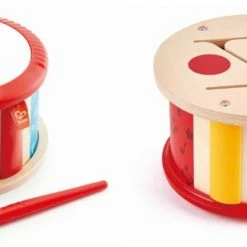 Hape Ξυλινα Τυμπανο Διπλης Οψης (E0608) -Επιτραπέζια παιχνίδια & κάρτες Εκπτώσεις 685925 2