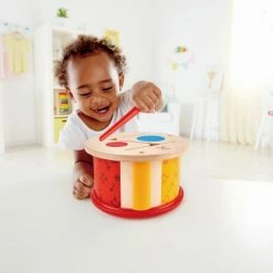 Hape Ξυλινα Τυμπανο Διπλης Οψης (E0608) -Επιτραπέζια παιχνίδια & κάρτες Εκπτώσεις 685925 3