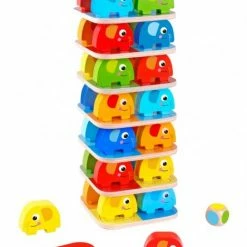 Tooky Toy Tooky Του Ξυλινα Ελεφαντακια Ισορροπιας (TKF070) -Επιτραπέζια παιχνίδια & κάρτες Εκπτώσεις 685985 1
