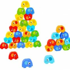 Tooky Toy Tooky Του Ξυλινα Ελεφαντακια Ισορροπιας (TKF070) -Επιτραπέζια παιχνίδια & κάρτες Εκπτώσεις 685985 2
