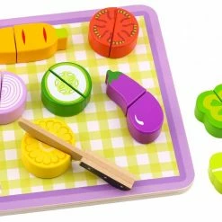Tooky Toy Tooky Του Ξυλινο Παζλ Σφηνωματα Λαχανικα Και Δισκος Κοπης (TL041) -Επιτραπέζια παιχνίδια & κάρτες Εκπτώσεις 685998 2