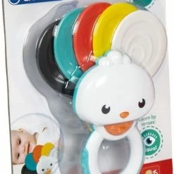 Baby Clementoni Παιχνίδι Οδοντοφυΐας-Κουδουνίστρα Παγώνι (1000-17325)