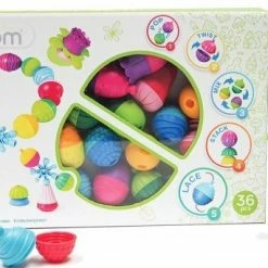 Baby Clementoni Lalaboom Παιχνίδι 36Τμχ Χάντρες Και Αξεσουάρ Lalaboom (1000-86090) -Επιτραπέζια παιχνίδια & κάρτες Εκπτώσεις 687491 1