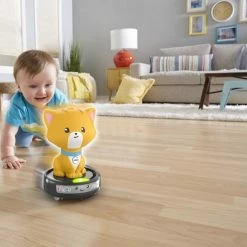 Fisher Price Σκούπα Ρομπότ Γατάκι (GMX70) 12 Fisher Price Σκούπα Ρομπότ Γατάκι (GMX70) -Επιτραπέζια παιχνίδια & κάρτες Εκπτώσεις 687820 4