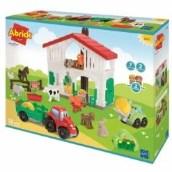 Ecoiffier Abrick Τουβλάκια Φάρμα 35 τμχ (3021) -Επιτραπέζια παιχνίδια & κάρτες Εκπτώσεις 687998 1