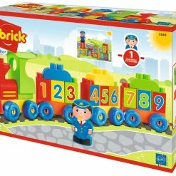 Ecoiffier Τουβλάκια Abrick Τρενάκι Με Γράμματα Και Αριθμούς (3349) -Επιτραπέζια παιχνίδια & κάρτες Εκπτώσεις 688001 1