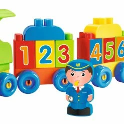 Ecoiffier Τουβλάκια Abrick Τρενάκι Με Γράμματα Και Αριθμούς (3349) -Επιτραπέζια παιχνίδια & κάρτες Εκπτώσεις 688001 1