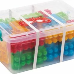 Argy Toys Τουβλάκια 81 Τεμάχια Σε Διάφανο Κουτί (212)