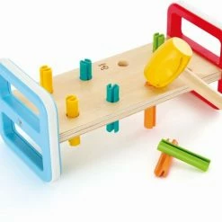 Hape Ξύλινα Σφηνώματα Rainbow Pounder (E0506B)