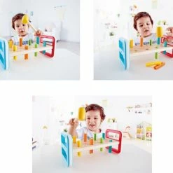 Hape Ξύλινα Σφηνώματα Rainbow Pounder (E0506B) -Επιτραπέζια παιχνίδια & κάρτες Εκπτώσεις 688728 3