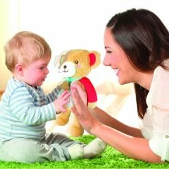 Baby Clementoni Βρεφικό Χνουδωτό Αρκουδάκι Δραστηριοτήτων (1000-17267) -Επιτραπέζια παιχνίδια & κάρτες Εκπτώσεις 688981 2