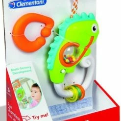 Baby Clementoni Κουδουνίστρα Χαμαιλέοντας (1000-17332) -Επιτραπέζια παιχνίδια & κάρτες Εκπτώσεις 689222 1