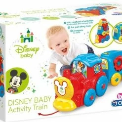 Baby Clementoni Disney Baby Mickey Τρενάκι Pull Along (1000-17168) -Επιτραπέζια παιχνίδια & κάρτες Εκπτώσεις 689232 2