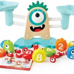 Hape Ξύλινα Μαθαίνω Μαθηματικά Με Την Ζυγαριά Και Το Τερατάκι Σετ 22 τεμαχίων (E0511) -Επιτραπέζια παιχνίδια & κάρτες Εκπτώσεις 690212 1