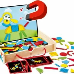 Hape Ξύλινα Μαγνητικός Πίνακας Βαλιτσάκι Σετ 105 τεμαχίων (E1631) -Επιτραπέζια παιχνίδια & κάρτες Εκπτώσεις 690213 1