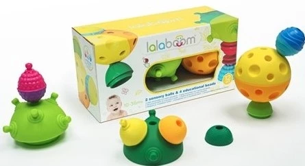 Baby Clementoni Lalaboom Παιχνίδι 2 Μπάλες Αφής 8pcs Χάντρες Lalaboom (1000-86151) 3 Baby Clementoni Lalaboom Παιχνίδι 2 Μπάλες Αφής 8pcs Χάντρες Lalaboom (1000-86151)