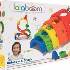Baby Clementoni Lalaboom Παιχνίδι 13Pcs Ουράνιο Τόξο Και Χάντρες Lalaboom (1000-86153) -Επιτραπέζια παιχνίδια & κάρτες Εκπτώσεις 690248 2