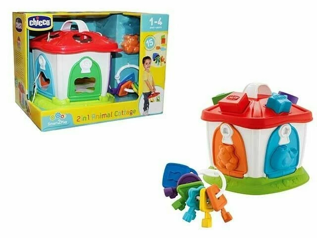 Chicco 2 Σε 1 Εξοχικό Με Ζωάκια Και Κλειδιά (09610-00) 5 Chicco 2 Σε 1 Εξοχικό Με Ζωάκια Και Κλειδιά (09610-00) - Image 3