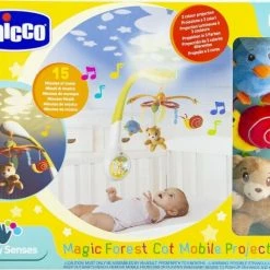 Chicco Παιχνίδι Κούνιας Με Προβολέα Μαγικό Δάσος (09717-00) -Επιτραπέζια παιχνίδια & κάρτες Εκπτώσεις 691976 1