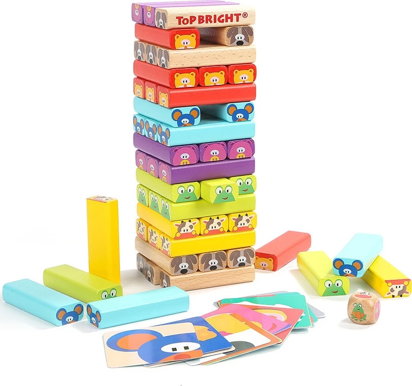 TopBright Ξύλινα Animal Stacking Game (460031) 3 TopBright Ξύλινα Animal Stacking Game (460031)